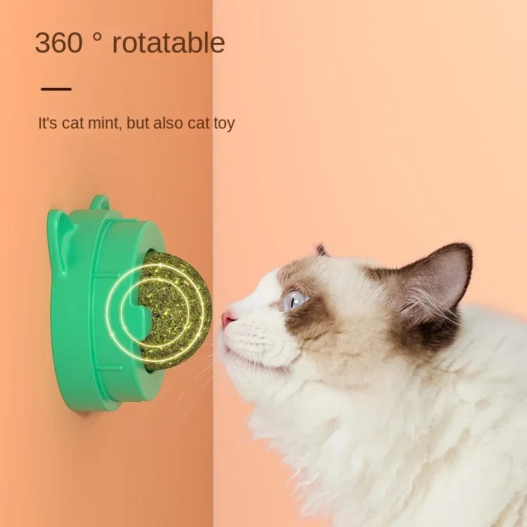 Cats Grass Scraper for Cats Wall Sticky Ball  Tree Toy Snacks Healthy Natural Catnip Pet Products Dishes Scratcher Toys Tower