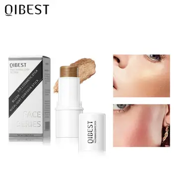 6 색 레이지 하이 라이트 리페어 펄 크림 블러쉬 스틱, 단색, 오래 지속되는 방수 블러쉬, 한국 메이크업 도구