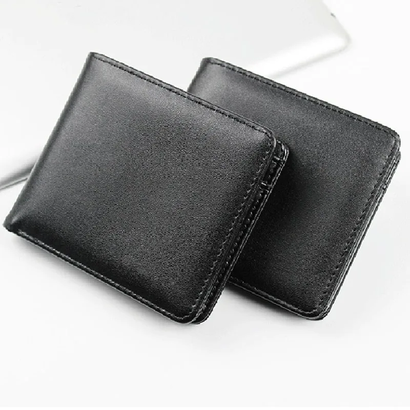 PU leather wallet PU leather Wallet Classic Men's Bifold Wallet credit card holder Case coin purse Money Bag