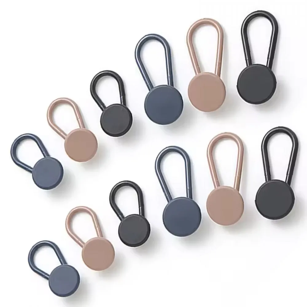 Easy-Adjust 12pcs Button Extenders For Jeans Pants Waist Button Extender For Pant Waistband Expander Pants Waist Extension