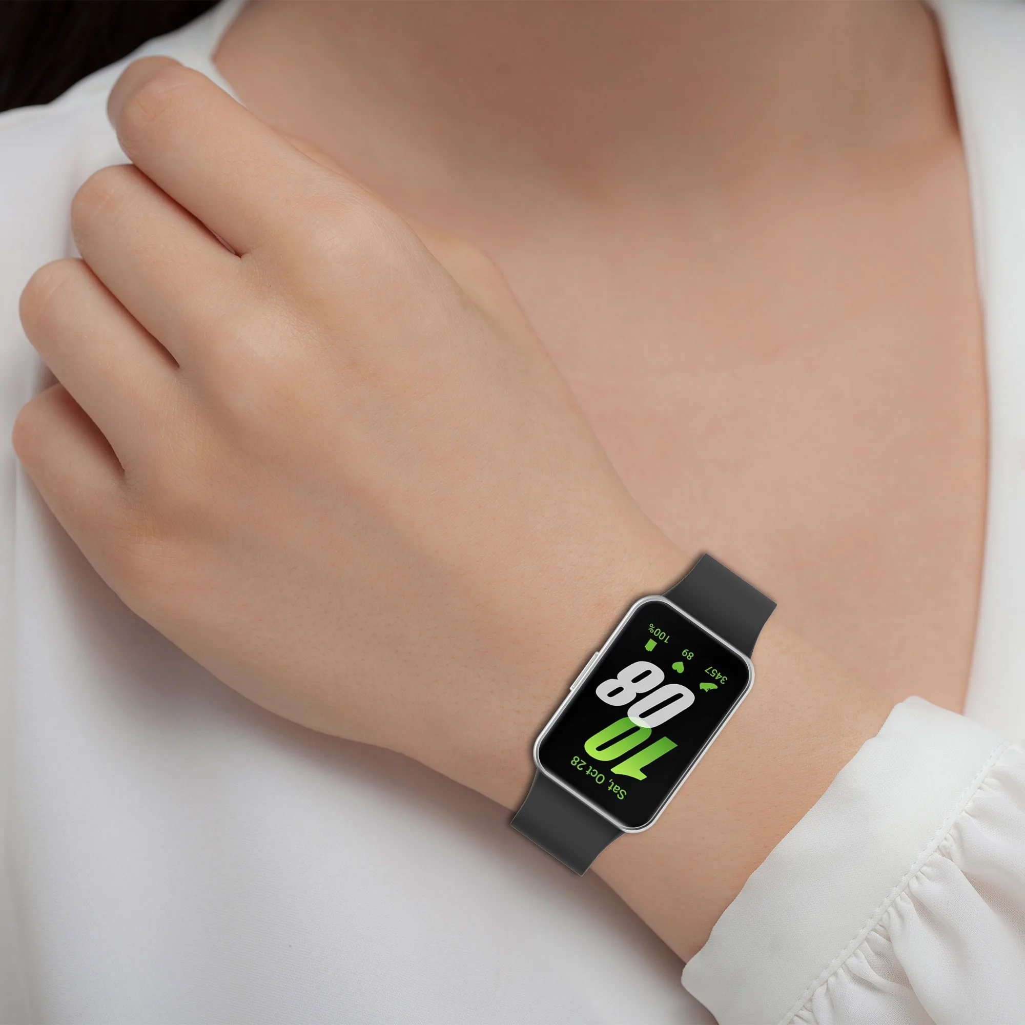 Breathable Soft Silicone Sport Wristband Bracelet