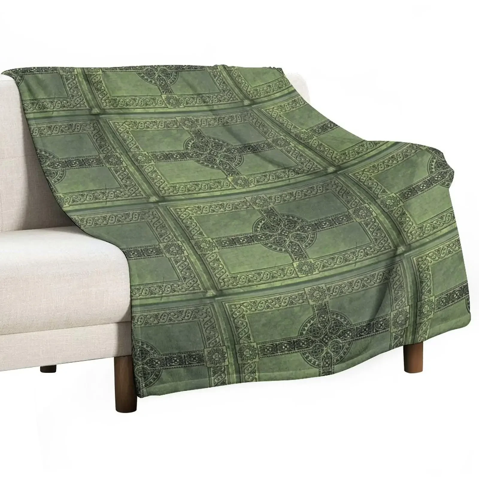 

Celtic Knotwork Throw Blanket Sofa Warm Fluffys Large Blankets