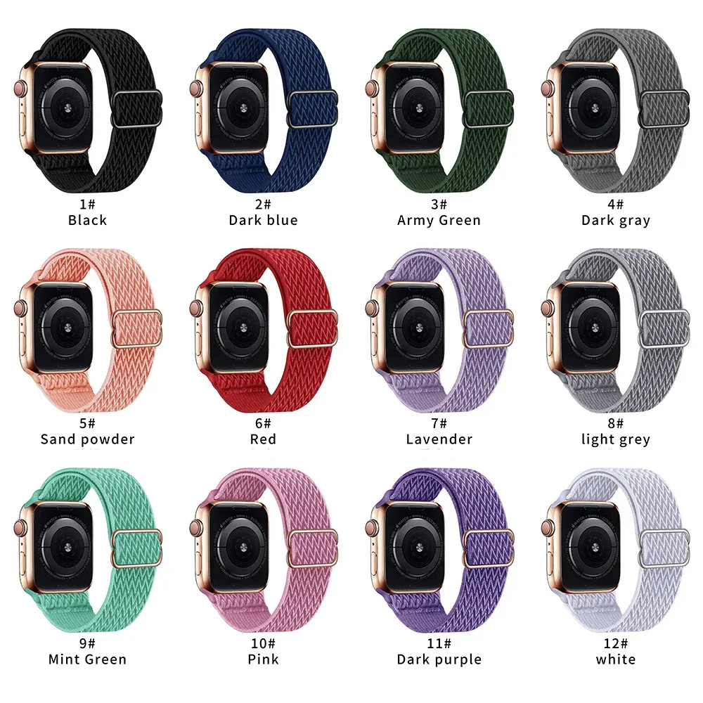 Strap For Apple watch band 44mm 40mm 38mm 42mm 44 mm