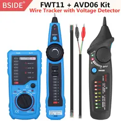 Premium Cable Tracker Tester - Network & Telephone Wire Finder with High - Quality LAN Line Detection (FWT11 with AVD06)