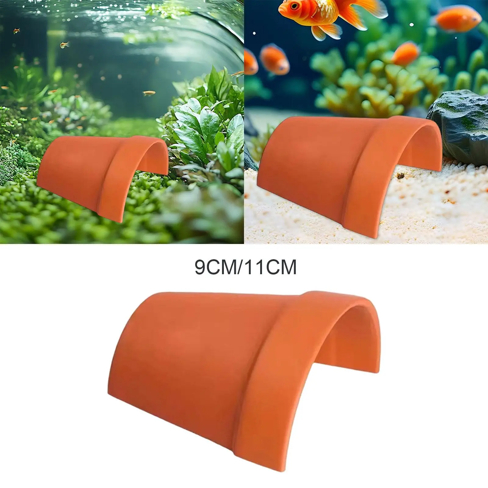 Reptile Hide Cave Gecko Hide Shelter Turtle Hidden for Frogs Gecko Reptiles