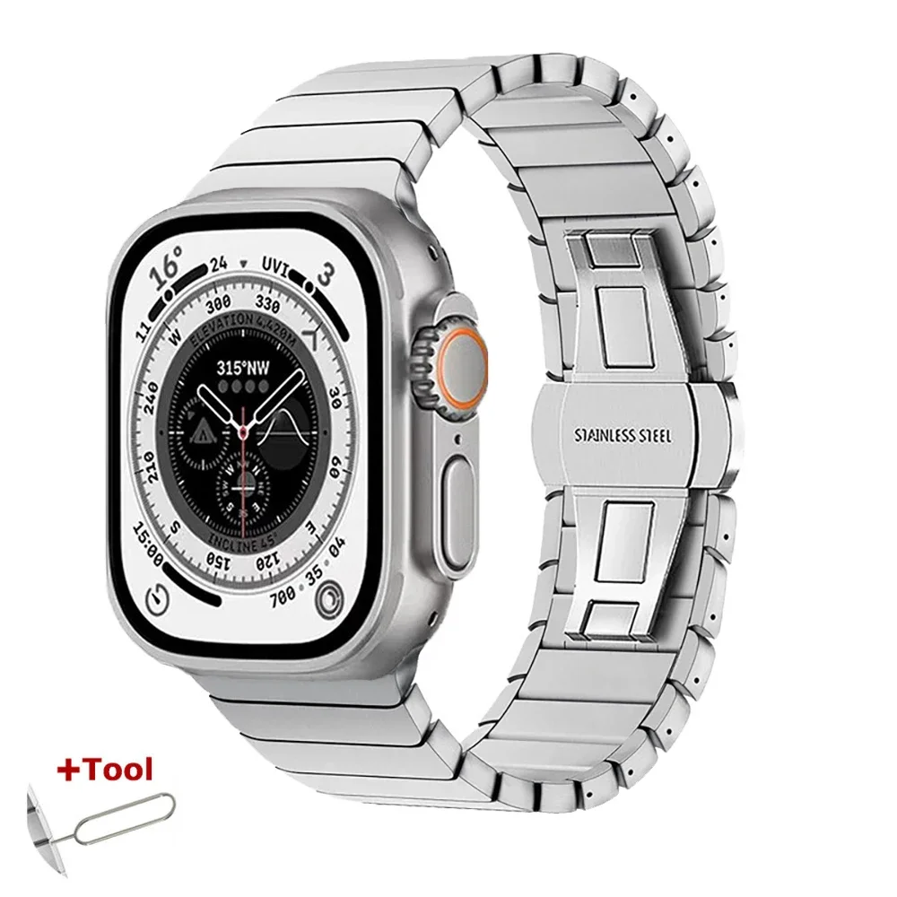 Stainless Steel Metal Link Strap