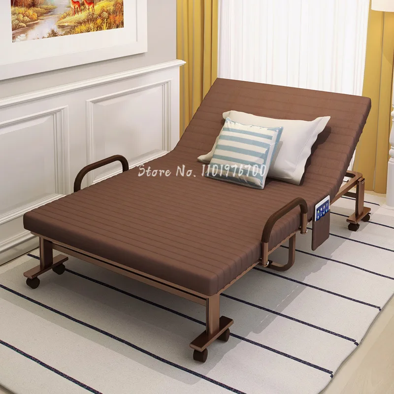 Folding Bed Single Bed Home Lunch Break Bed Double Bed Office Lounge