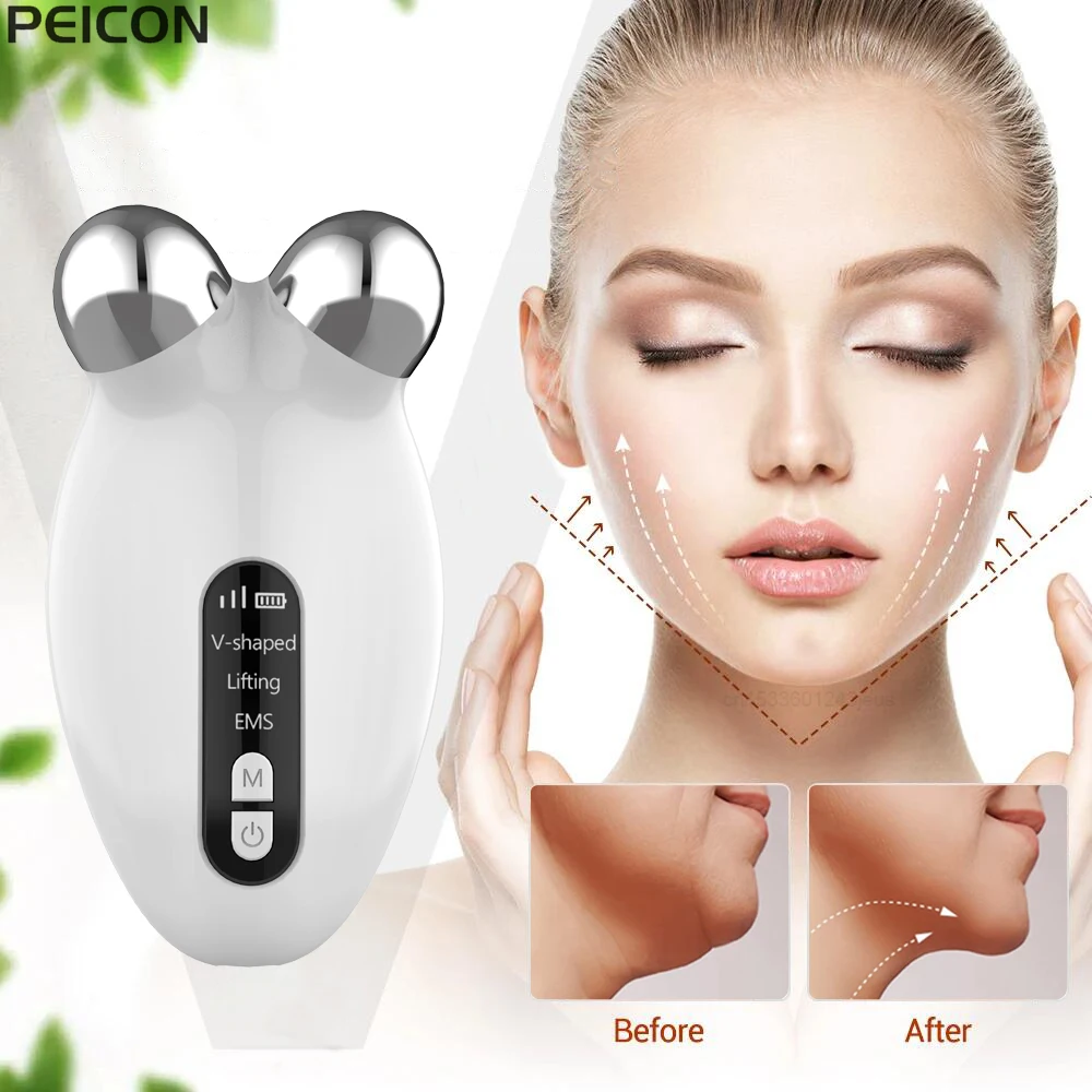 Appareil de Lifting Facial Deluxe - Microcourant & Gua Sha