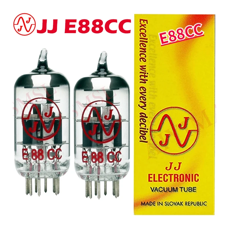 

JJ E88CC Vacuum Tube Replace 6N11 ECC88 6DJ8 6922 E88CC Electronic Tube Amplifier Kit DIY Audio Valve Match Quad Signal Tubes