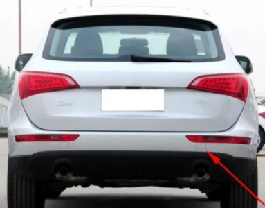 Capuchon De Protection For Crochet De Remorquage De Pare-Chocs Avant Automatique, Adapté For Audi Q5 2021 2022 2023 2024 Pièces Détachées(Black