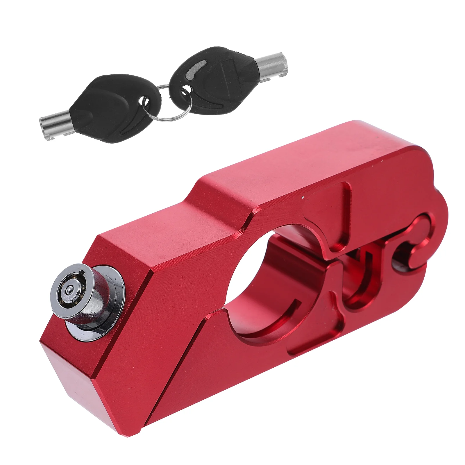 

1pc Durable Motorbike Handlebar Brake Lever Lock Useful Handlebar Safety Lock