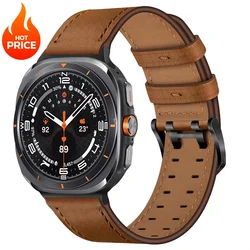 Premium Leather Strap - Original Sport Loop Bracelet - Galaxy ultra 2025 (5 brown)