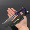 Valorant Weapon 18cm New Melee Reaver Knife Metal Reaver Collection Not Sharpened Game Peripheral Samurai Model Keychain Kid Toy 1