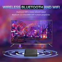 2026 Q7 Android 14.0 ТВ-приставка Поддержка HD 8K Видеодекодер Allwinner H313 WIFI 6 Bluetooth 5.2 Телеприставка — изображение 4