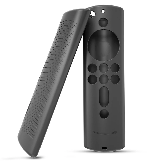 Ütésálló Tartós Otthoni Csúszásgátló Védő Tok Rácstervezés Könnyű Távirányító Fedél Szilikon Tűz Tv -Bot 4K - Image 6