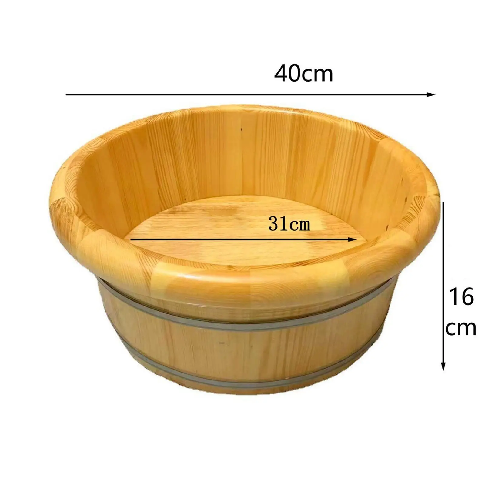 Wooden Foot Bath, Wash Bath, Foot Bath for Travel, Outdoor Bedroom