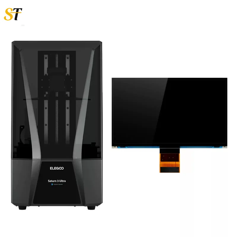 Elegoo Saturn 3 / 3 ultra 10.1인치 12K 흑백 LCD 스크린 교체용 3D 프린터 부품