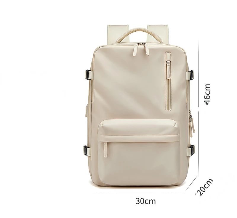 Travel Backpack Female Super Large Capacity Light and Expandable Leisure Backpack Male Schoolbag Dry and Wet Separation