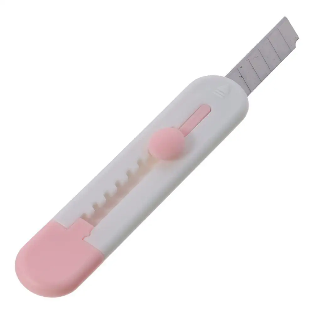 Durable Plastic/Metal Small Box Opener 3.66*0.74 Inch Candy Colored Unboxing Device Cloud Pattern Express Opener Office