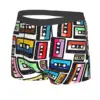 Cassette Vinyl Record Man's Boxer Briefs Music Notes Highly Breathable Underpants High Quality Print Shorts Gift Idea 2