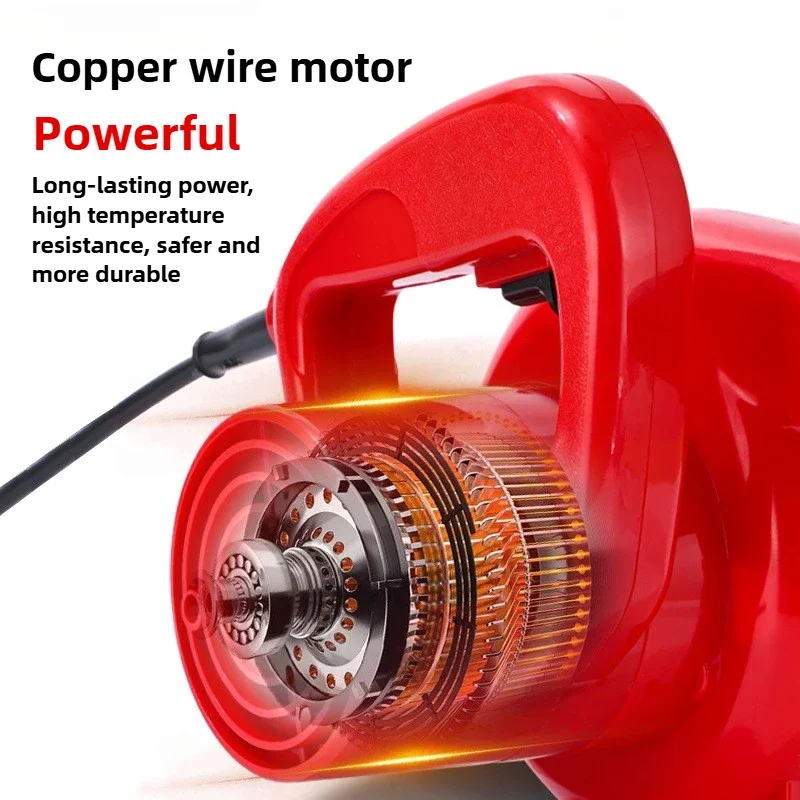 2 in 1 Air Blower 1000W Electric Air Blower & Suction Leaf Computer Dust Cleaner Collector Power Tools EU Plug