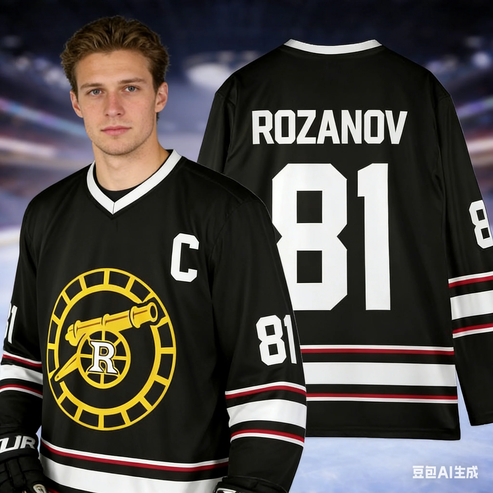 Scott Hunter Hookey Jersey, François Arnaud,Heated Rivalry