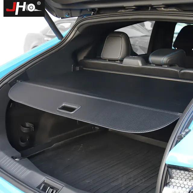 Rideau de rangement de coffre de voiture, accessoires de voiture, pour  Mustang mach-e, rétractable, porte-bagages arrière, housse de séparation -  AliExpress