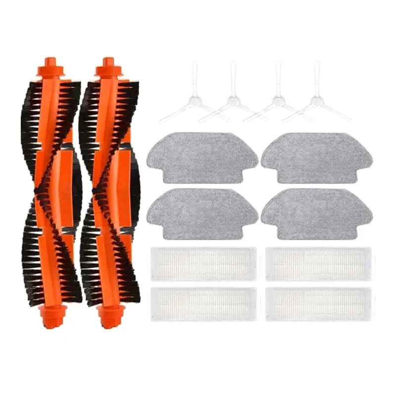 

For Xiaomi Robot Vacuum S10 S12 Brushes B106GL Acuum Cleaner Hepa Filter Mop Cloth Main Side Brush Parts Accessories