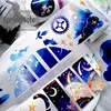 2m/Roll Stars and Moon Zoons Decorative Masking Tape For DIY Stickers Scrapbooking Journal Aesthetic Stationery 3
