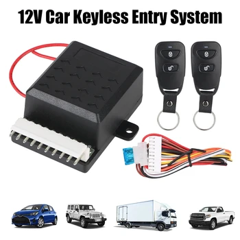 Telecomando universale 12V per chiusura centralizzata senza chiave, controller per specchietti retrovisori auto con taglio filo e funzione di piegatura