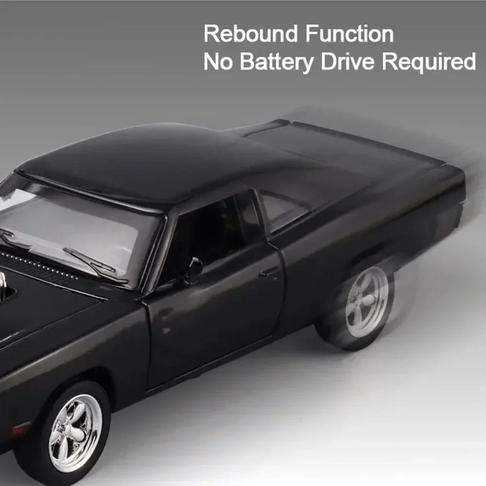 1/32 Fast and Furious 8 DodgeWar Horse Metal Car Model Toys Alloy Diecast Vehicle Models High Simulation Toys Boy's Gift Rebound 5