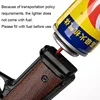 Toy Gun Pistol Shaped Torch Gun Lighter Metal And ABS Windproof w Flashlight 6