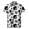 American Football Ball 3d Printed Hawaiian Beach Shirts Men Summer Fashion Short Sleeves Shirt Tops Lapel Women Blouse Clothes 4