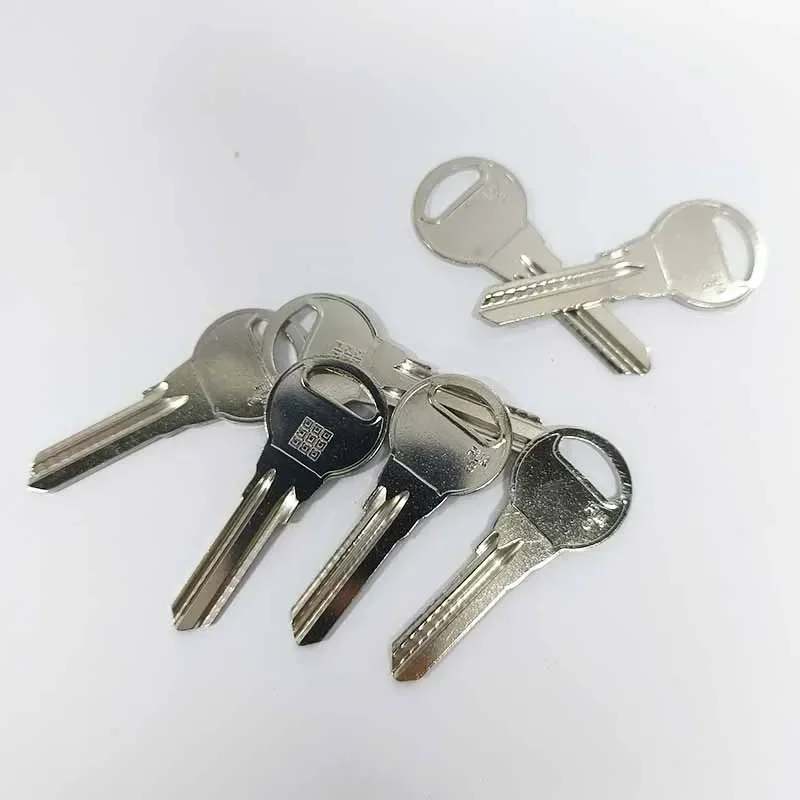 5-100 Pcs for FUARO FUA-3 Hi-Rel Key Blank Locksmith Tool Uncut Iron Material for Padlocks Bike Cabinet Locks House Home Door