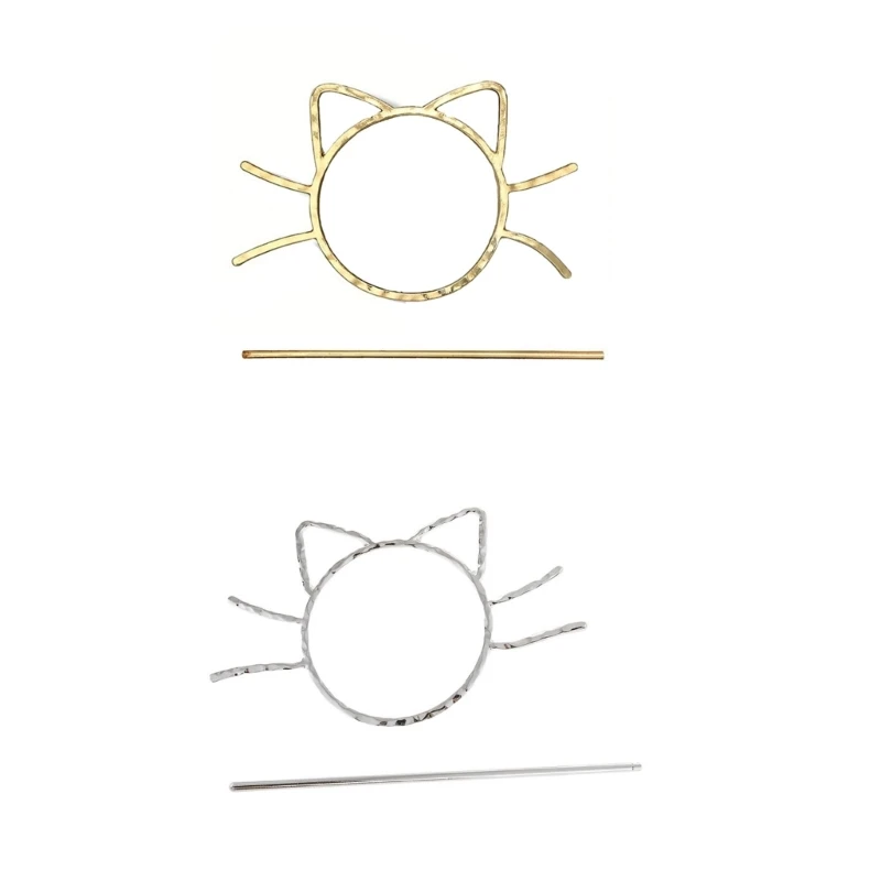 Head Hair Pin Knots Hair Hair Clip Headpiece Hair Barrettes Bun Holder Hair Metal Pin for Women Girl