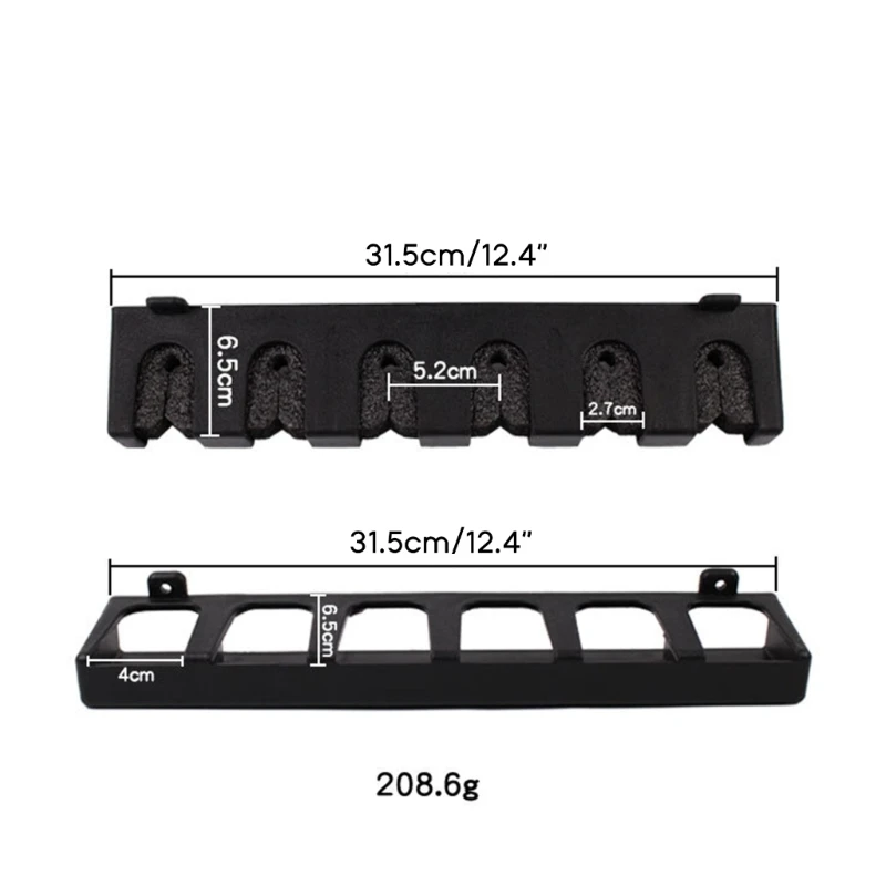 Wall Mounted 6 Rod Fishing Rod Storage Rack Fishing Pole Holder for Garage  Boats - AliExpress