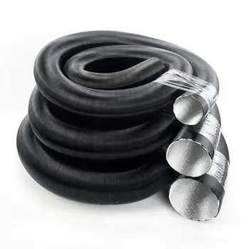 2m Parking Heater Duct Ducting Pipe Hose Black For Webasto Eberspacher Heater 42/60/75mm Car Camper Air Diesel Parking Tube 1