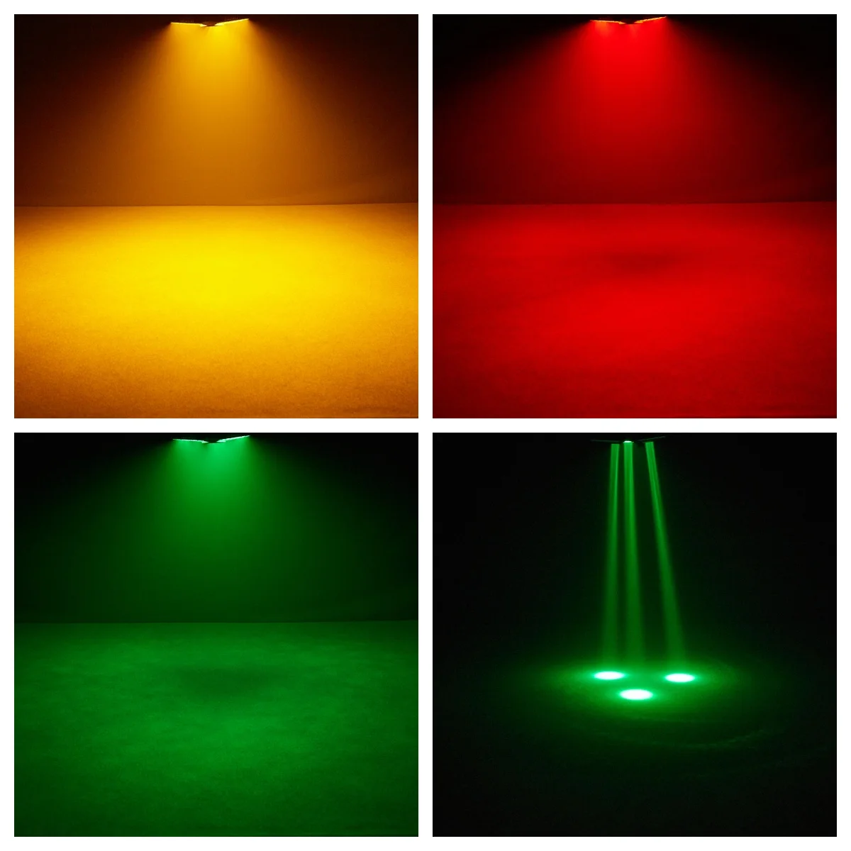 LED 280W Full Color Rotating Moving Head Light Triangle Maple Leaf Retro Lights
