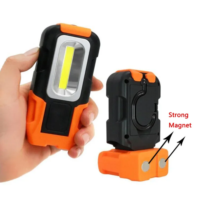 Outdoor Hook night light Torch Home hand work flash light Hiking hand LED Flashlight Magnetic For Car repair camping