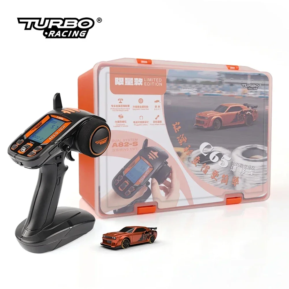 TURBO RACING C65 Limited Edition Drift Car 1:76 RC Mini Car