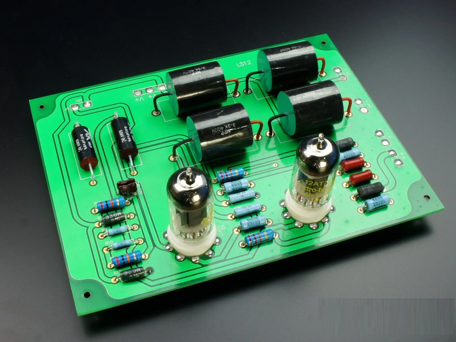 

LITE LS12 MATTSSE ATOM Tube Preamp Finished Board