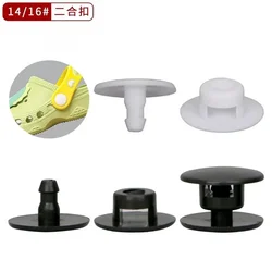 New Hole shoe buckle white black garden shoe back buckle plastic buckle universal beach repair for boys and girls wholesale