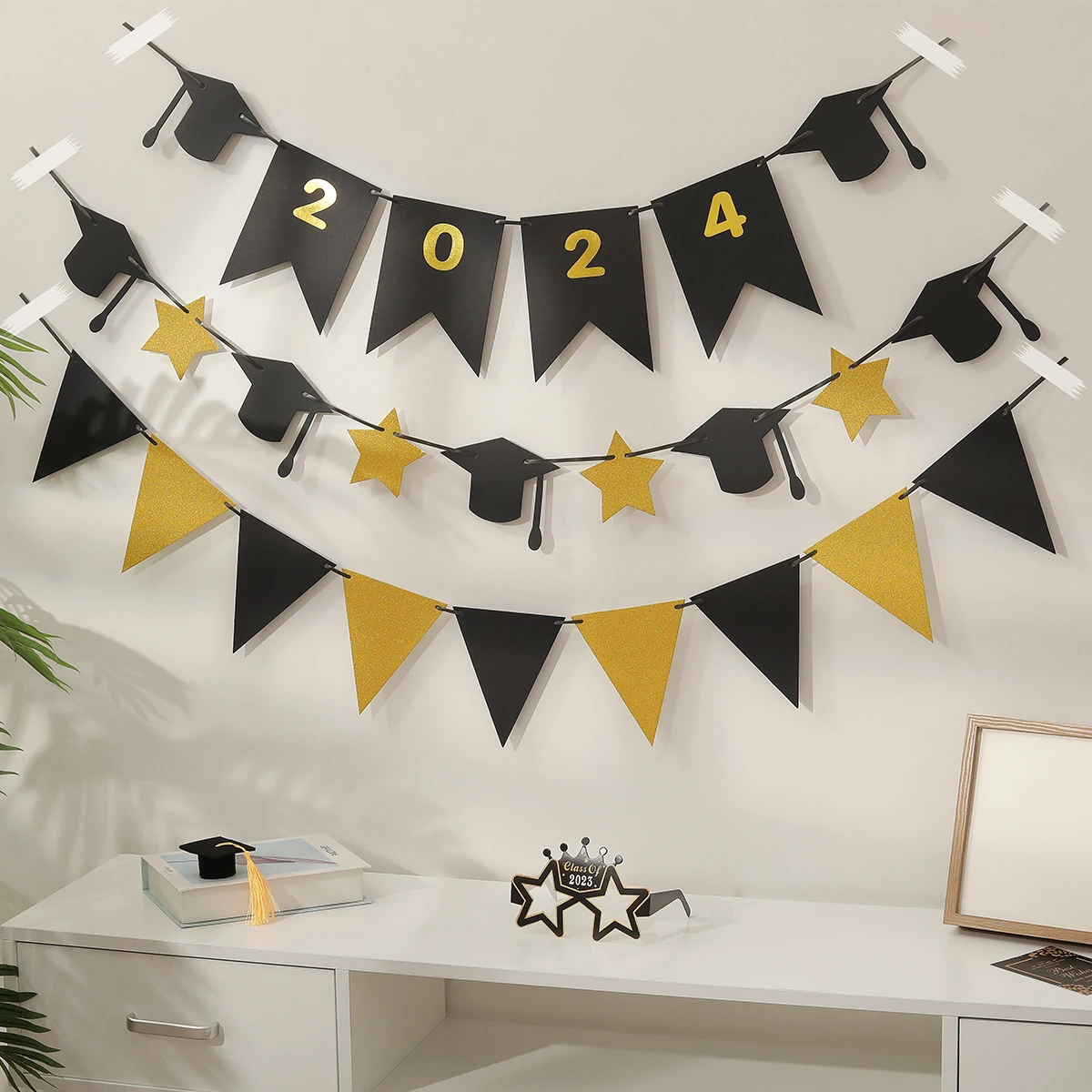 Graduation Season School Party Banner Decoration Flag