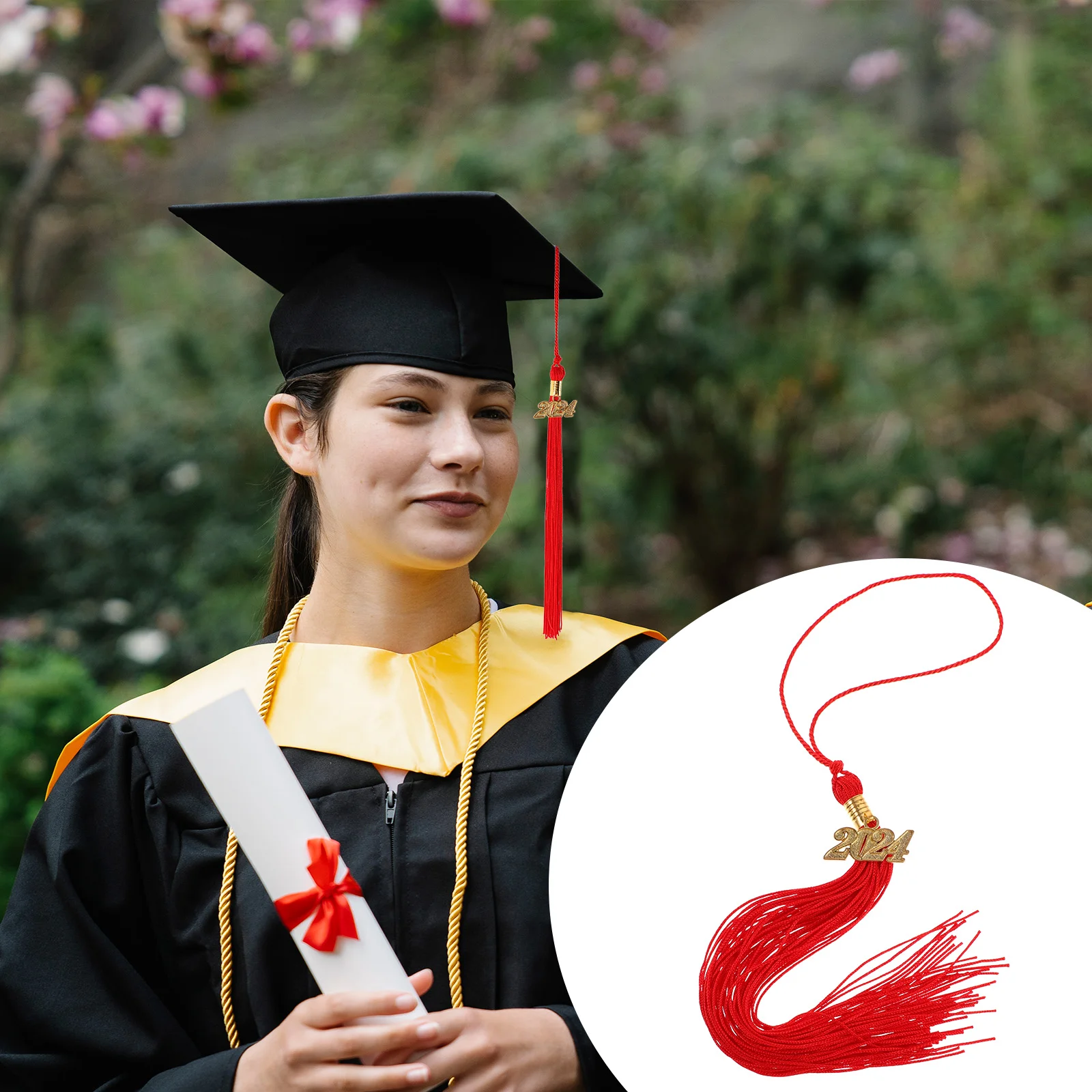 

Graduation Hat Tassels Academic Graduation Cap Tassels Graduation Hat Decors Diy Tassels Graduation Cap Tassels