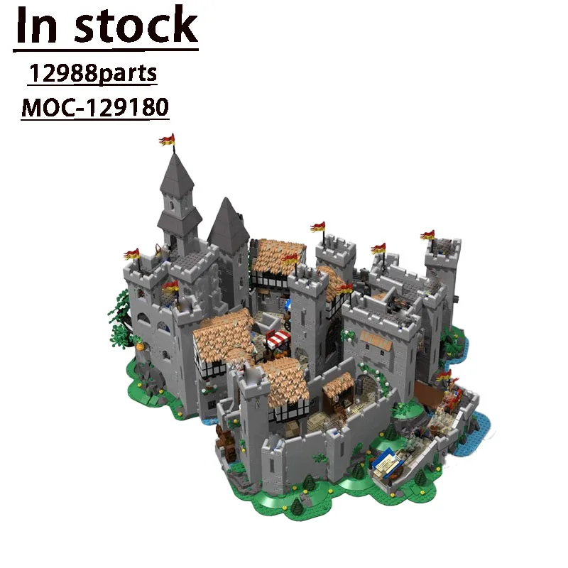 

Классический набор 10305, совместим с фотоэлементами, новая модель castleexpanding в сборе, сшиваемые кирпичи, детали GiantCastle, детская игрушка в подарок