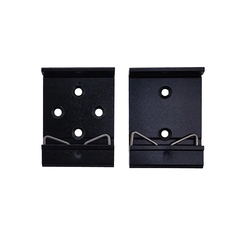 DIN Rail Clip 35mm 25mm 45mm metale Fixed Relay C45 mounting buckle Simple fixing rack with mounting holes