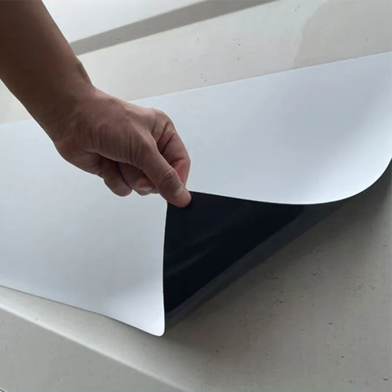 Tira protectora antiarañazos para carrocería de coche, almohadilla magnética, protector de borde lateral de puerta, pegatina de protección decorativa, 150/180/200CM x 25CM