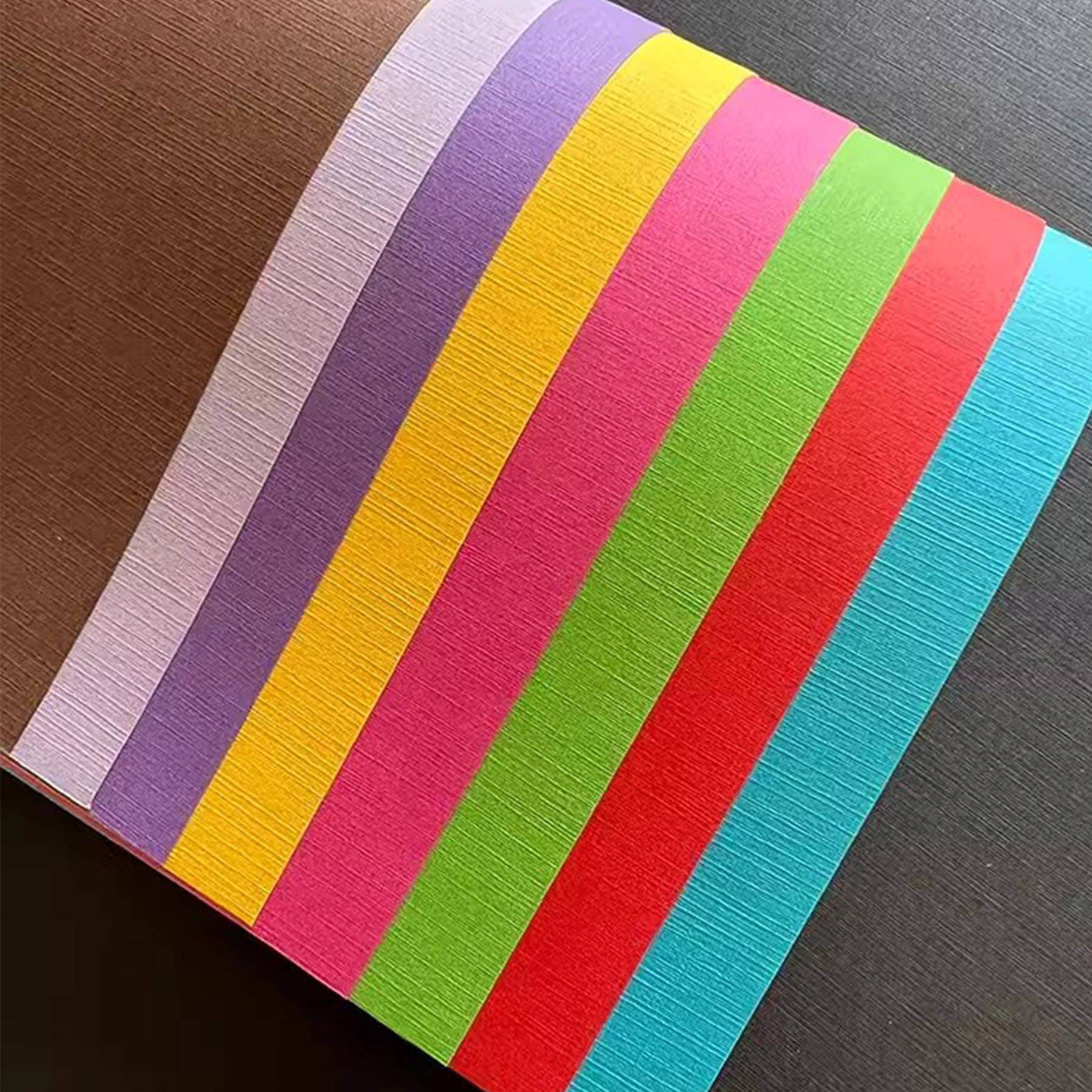 Textured Cardstock Paper, 50 Sheet 230gsm Faint Texture Colored Paper,  Double-Sided Printed , Premium Craft Thick Paper - AliExpress