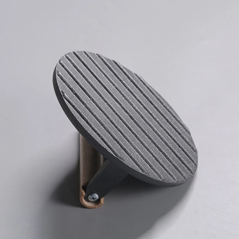 Bacon Press Cast Iron Round Shaped Burger Smasher Grill Press Smash Burger