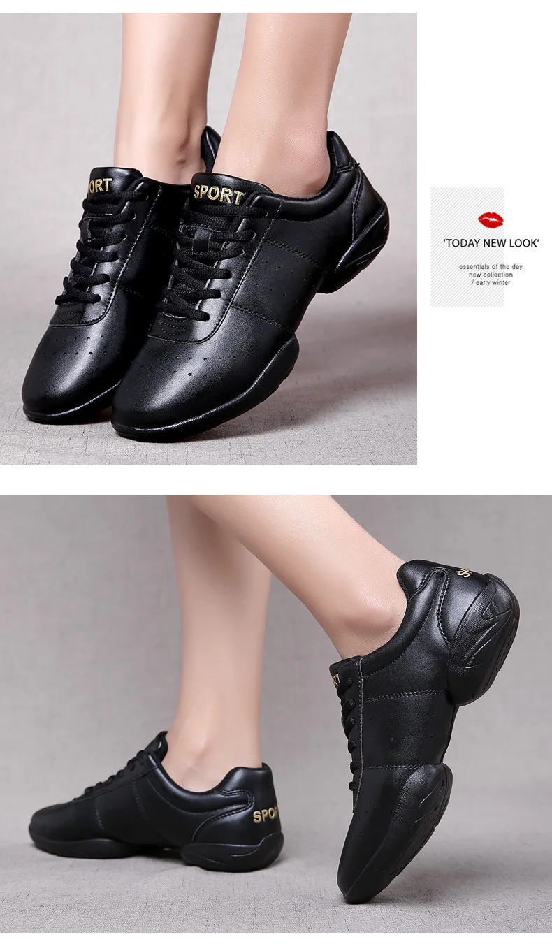 Dance Shoes Woman 2022 New Ladies Modern Soft Outsole Jazz Sneakers Aerobics Breathable Lightweight Female Dancing Fitness Sport